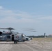 Navy Helicopters evacuate to Maxwell AFB ahead of Hurricane Idalia