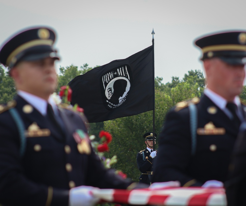 Funeral for U.S. Army Pfc. Arthur C. Barrett