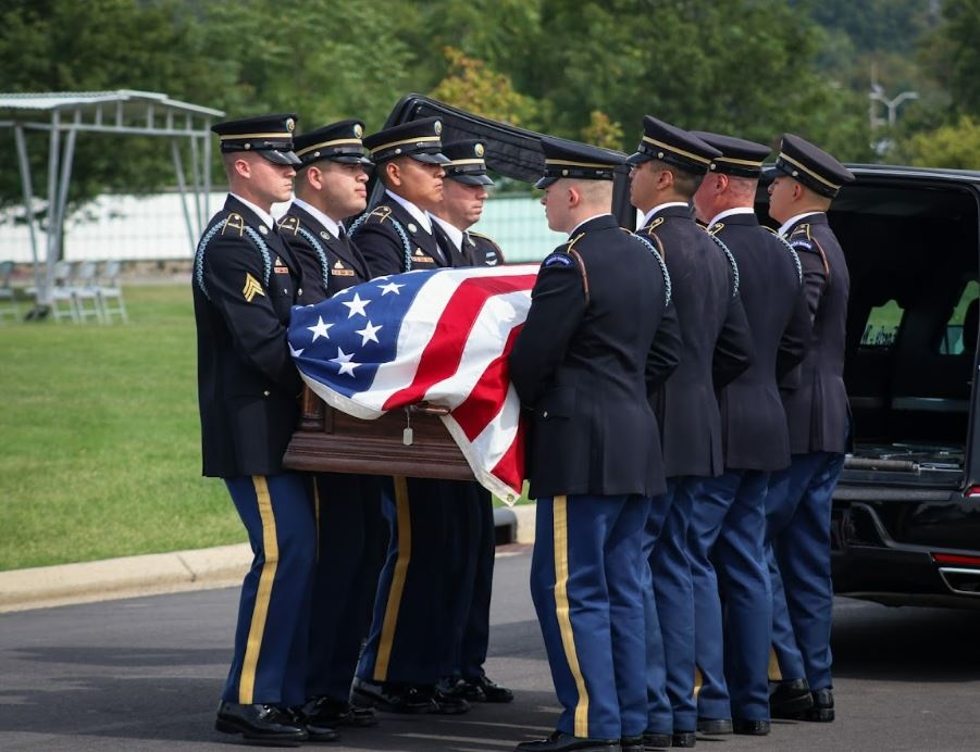 Funeral for U.S. Army Pfc. Arthur C. Barrett