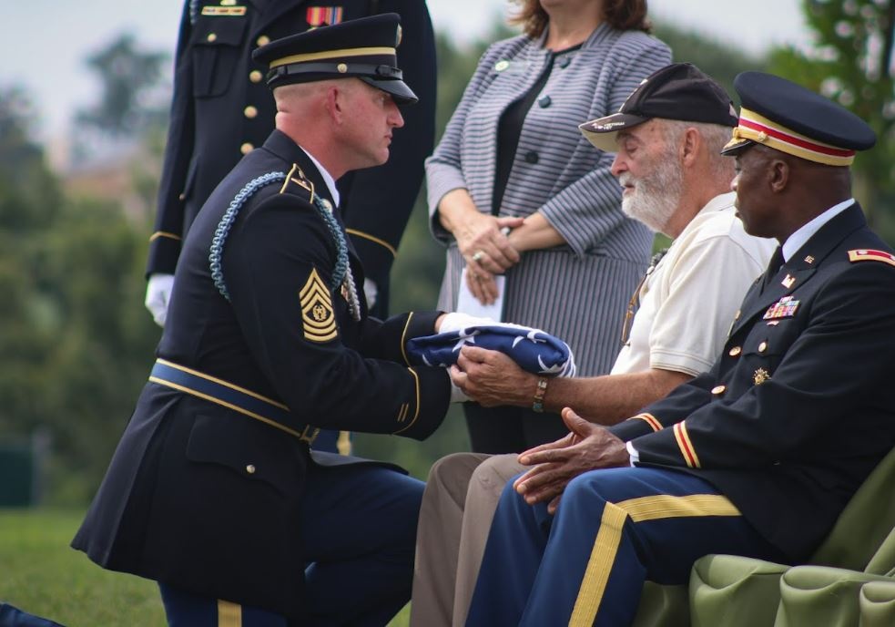 Funeral for U.S. Army Pfc. Arthur C. Barrett