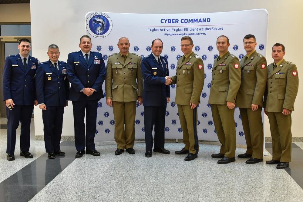 16th Air Force advances Information Warfare with Poland Cyber Command