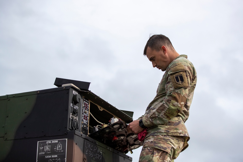 MDTF Soldiers maintain equipment in joint environment