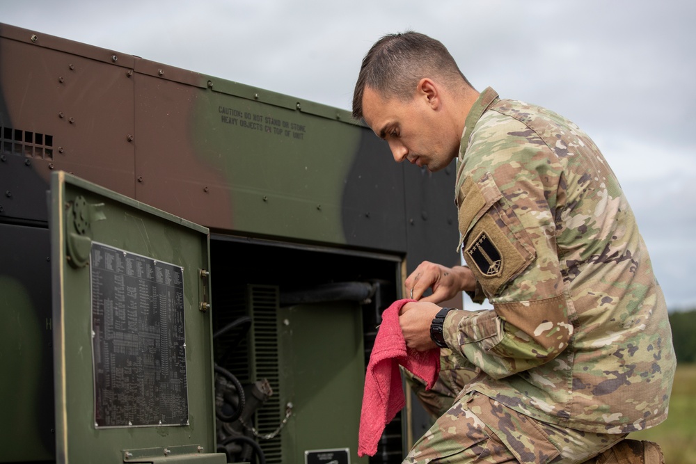 MDTF Soldiers maintain equipment in joint environment