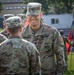 5th Battalion 7th Air Defense Artillery patching ceremony