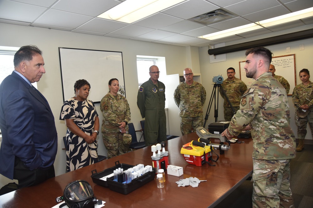 316th Medical Group’s honorary commanders visit Joint Base Andrews