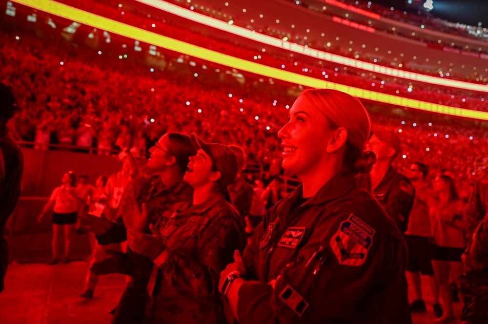 ANG performs flyover at historic world event
