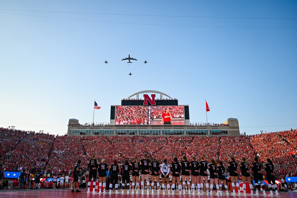 ANG performs flyover at historic world event