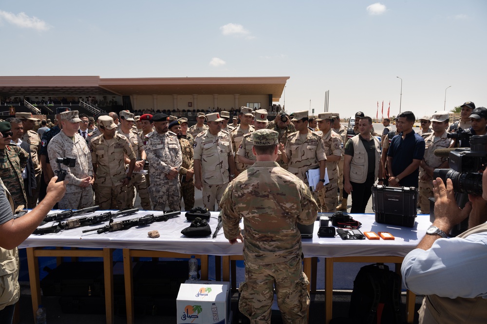 CENTCOM Partner Nations Attend Static Display At Bright Star 2023