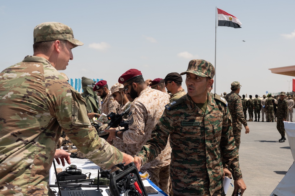 CENTCOM Partner Nations Attend Static Display At Bright Star 2023