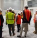 Ohio Delegation staffers tour new NASIC Intelligence Production Center III during visit to Wright-Patterson AFB.