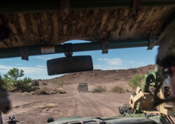 Recon Marines Test, Evaluate ULTV-Mounted M240B Machine Gun