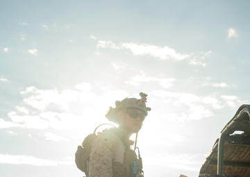 Recon Marines Test, Evaluate ULTV-Mounted M240B Machine Gun