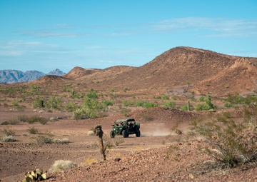 Recon Marines Test, Evaluate ULTV-Mounted M240B Machine Gun