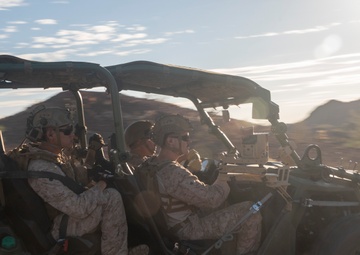 Recon Marines Test, Evaluate ULTV-Mounted M240B Machine Gun
