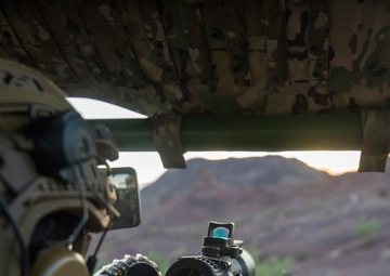 Recon Marines Test, Evaluate ULTV-Mounted M240B Machine Gun
