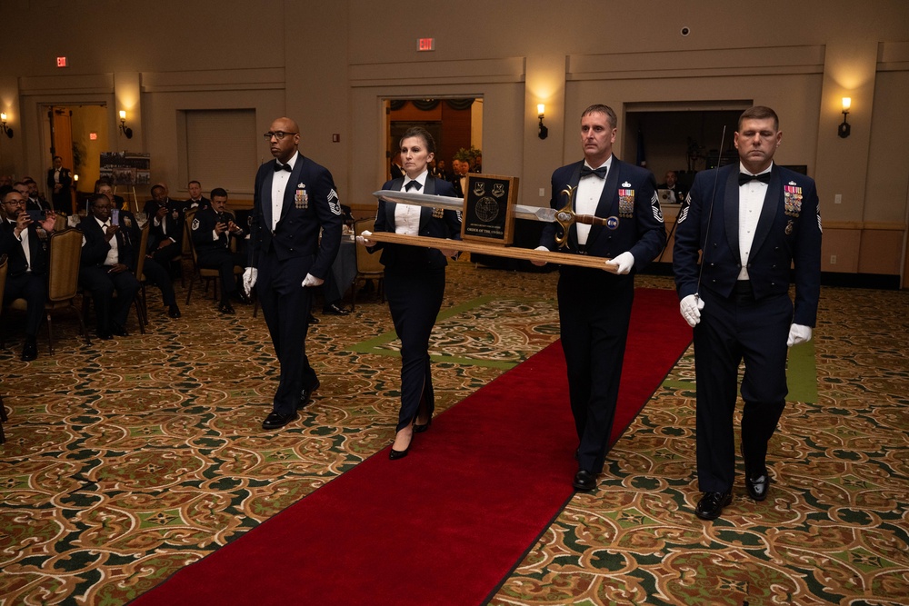 Brig. Gen. Roy Collins Order of the Sword induction