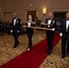 Brig. Gen. Roy Collins Order of the Sword induction