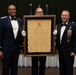 Brig. Gen. Roy Collins Order of the Sword induction