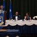 Brig. Gen. Roy Collins Order of the Sword induction