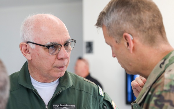 Hokanson visits New York Guardsmen training in Brazil