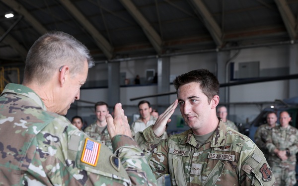 Hokanson visits New York Guardsmen training in Brazil