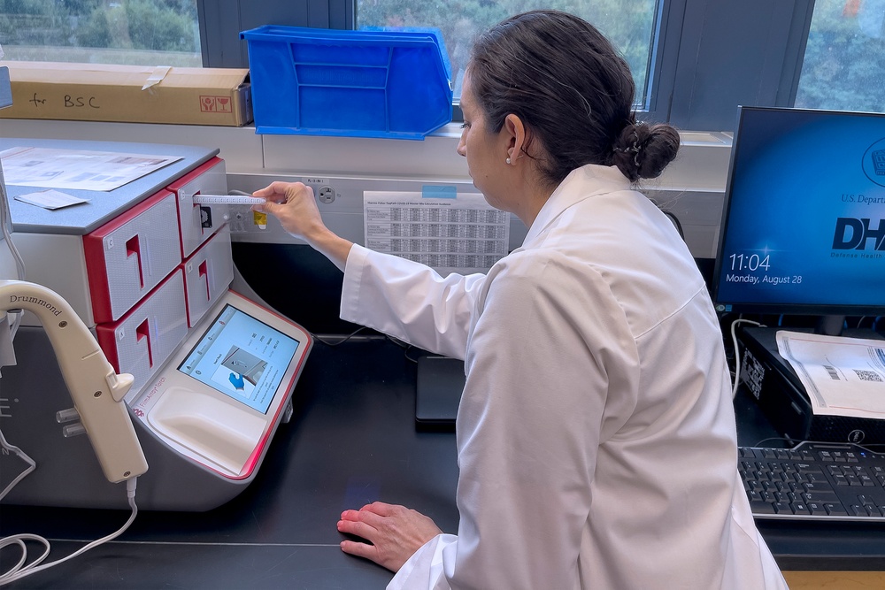 NMRC Infectious Disease Diagnosis Lab Runs Tests to Detect and Identify Pathogens