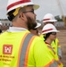 USACE Omaha District engineering interns tour Offutt flood rebuild project