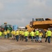 USACE Omaha District engineering interns tour Offutt flood rebuild project