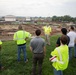 USACE Omaha District engineering interns tour Offutt flood rebuild project