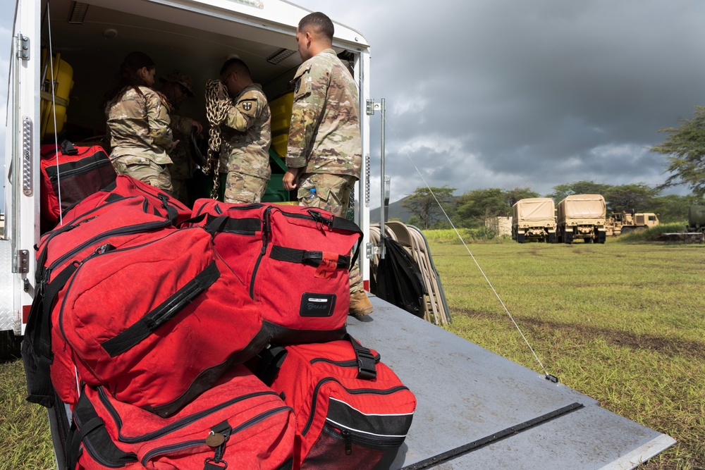 156th MDG Collective Training Exercise at Camp Santiago