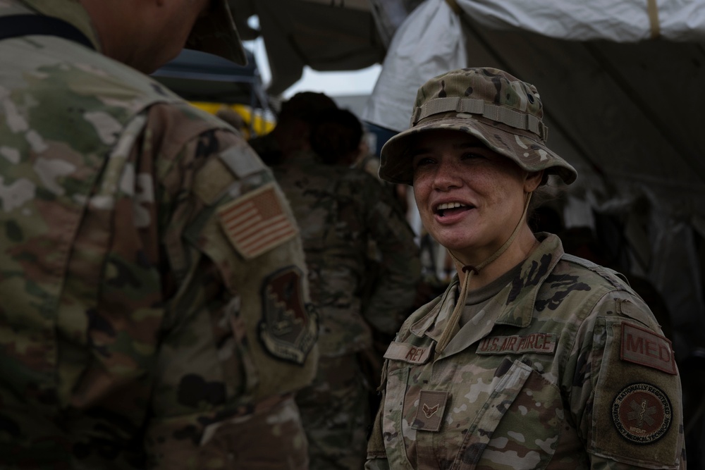 156th MDG Collective Training Exercise at Camp Santiago