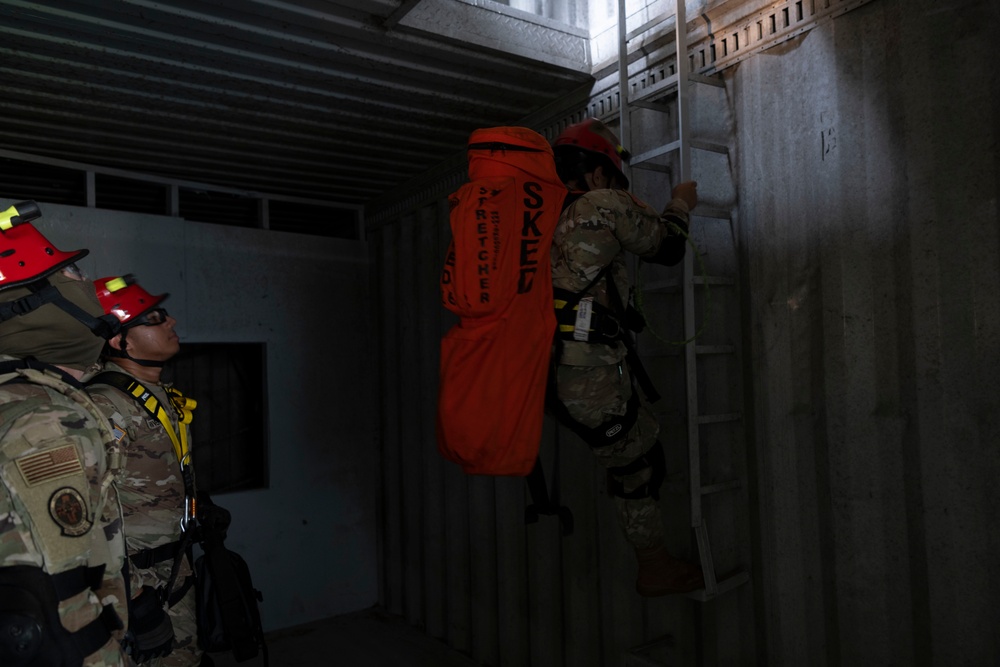 156th MDG Collective Training Exercise at Camp Santiago