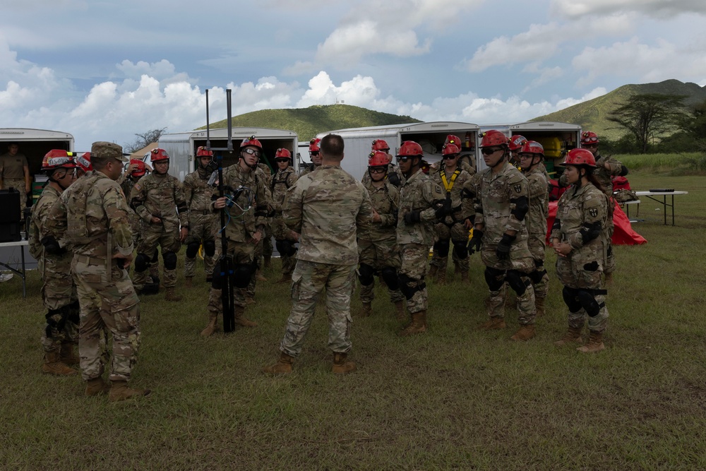 156th MDG Collective Training Exercise at Camp Santiago