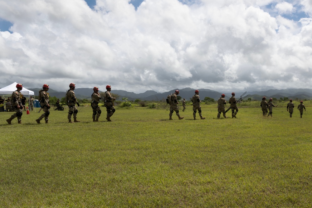 156th MDG Collective Training Exercise at Camp Santiago