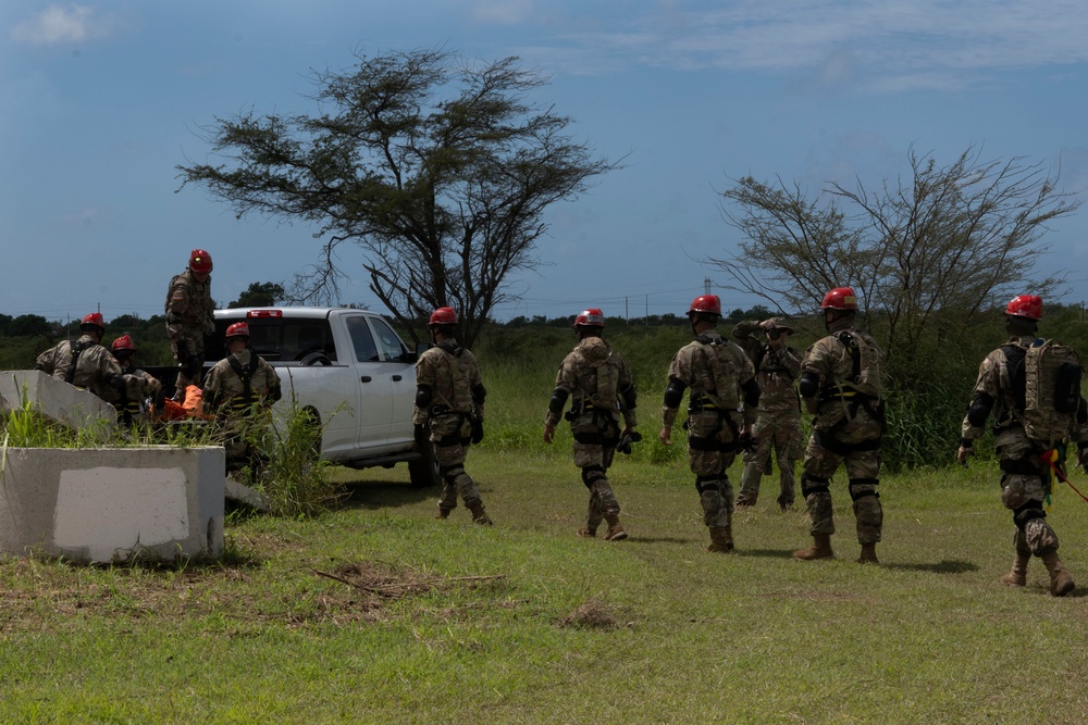 156th MDG Collective Training Exercise at Camp Santiago