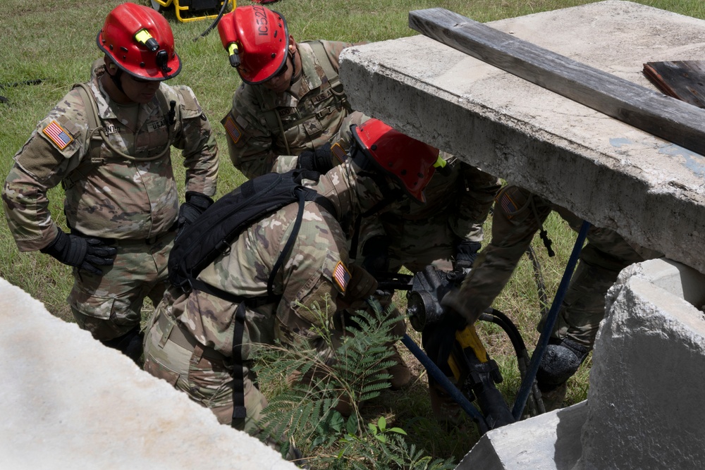 156th MDG Collective Training Exercise at Camp Santiago