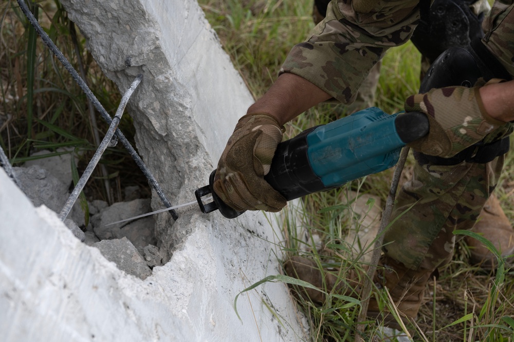 156th MDG Collective Training Exercise at Camp Santiago
