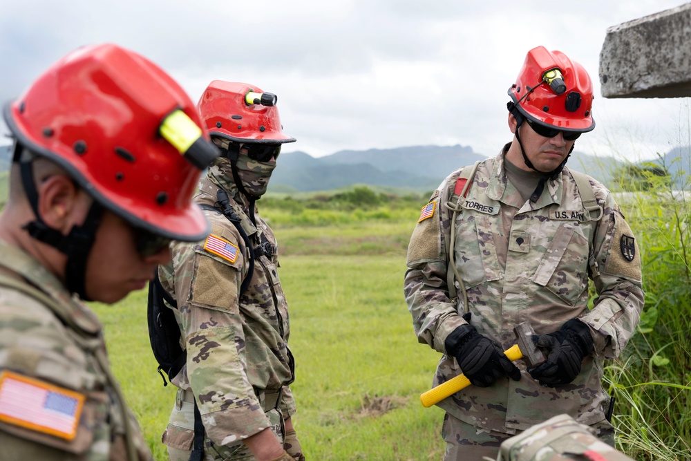 156th MDG Collective Training Exercise at Camp Santiago