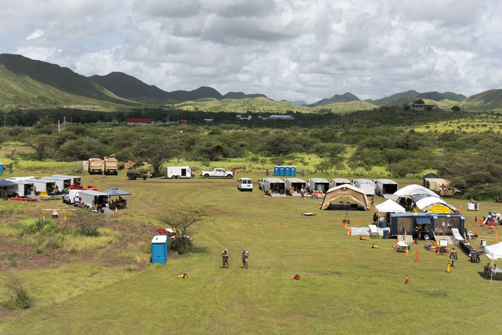 156th MDG Collective Training Exercise at Camp Santiago
