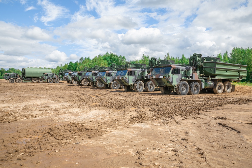 CT's 250th Engineer Company Builds Improved Ribbon Bridge during Annual Training