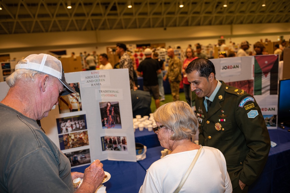 International military students share their cultures with the community at Know Your World event