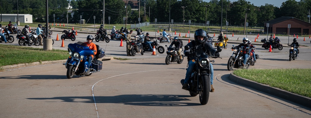 Riders focus on safety during post motorcycle ride and rally