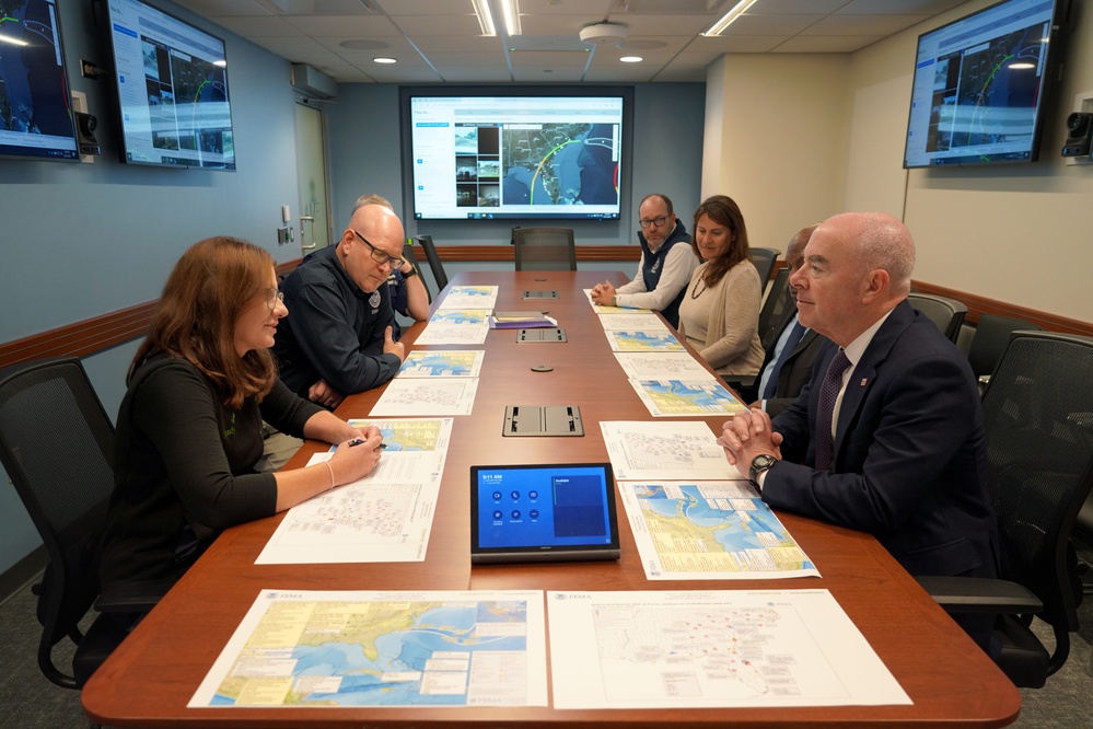 Secretary Mayorkas at FEMA Headquarters