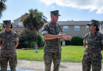 6th Marine Corps District's Pacesetters of the Month for August 2023