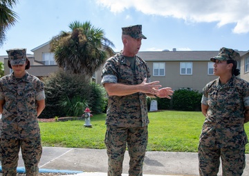 6th Marine Corps District's Pacesetters of the Month for August 2023
