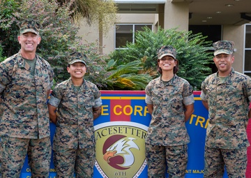 6th Marine Corps District's Pacesetters of the Month for August 2023