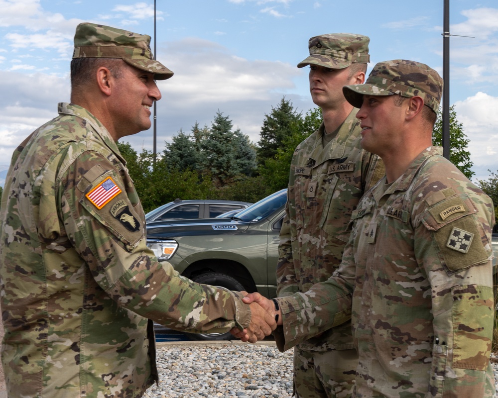 FORSCOM Commanding General visits Fort Carson