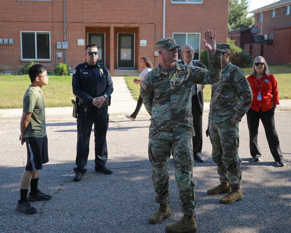 Fort Carson Walking Town Hall