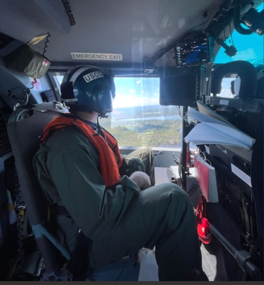 Coast Guard conducts shoreline inspections following Hurricane Idalia