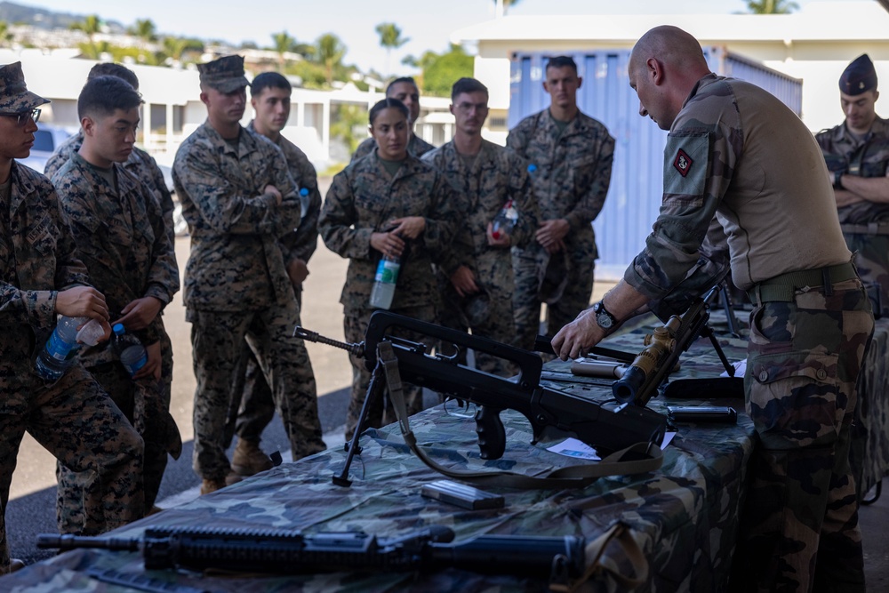 MARFORPAC in Tahiti: Weapons Training 2023